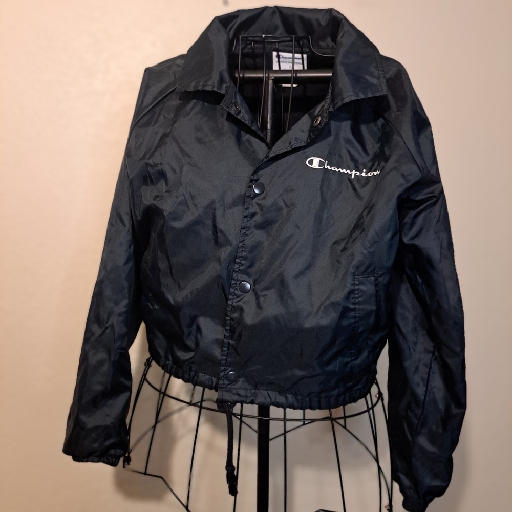 Champion Women's Black Bomber Jacket